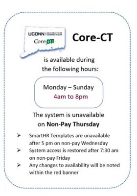 Core Ct Resource Page Uconn Employee Self Service Portal